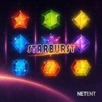 Spinsino - Starburst Slot Game - Kleurrijke Edelstenen en Respins