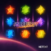 Spinsino - Starburst Slot Game - Kleurrijke Edelstenen en Respins